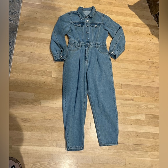 Denim Jumpsuit size L - Picture 3 of 4